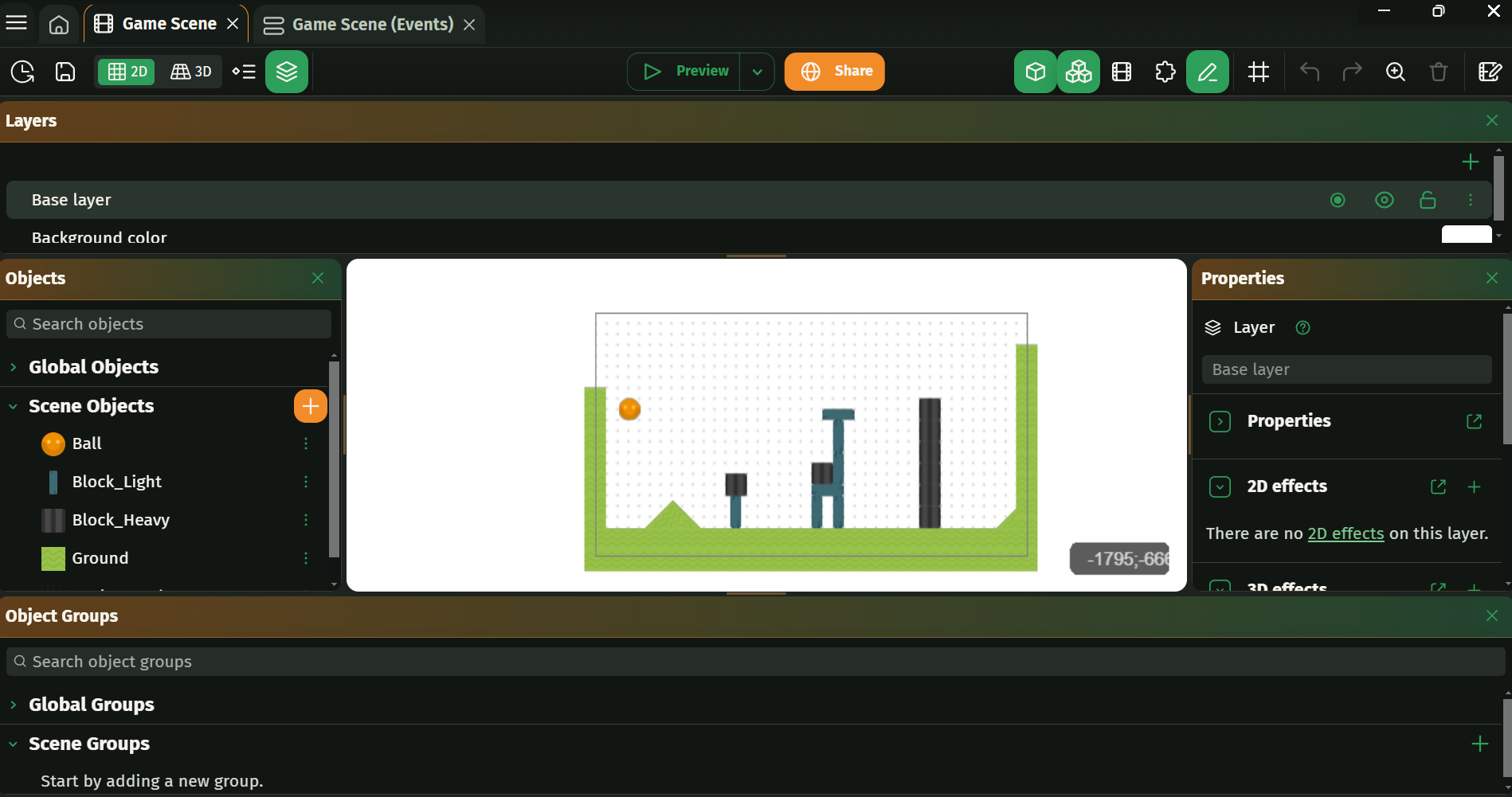 2D Physics Playground